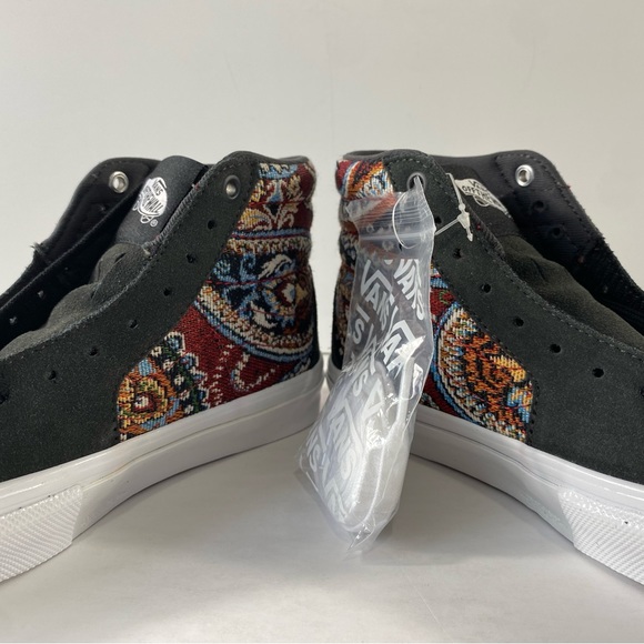 Vans Skate Sk8-Hi Paisley Raven Sneakers - Picture 4 of 7